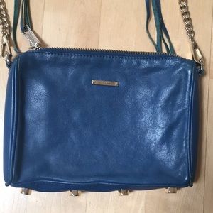 Rebecca Minkoff teal crossbody bag